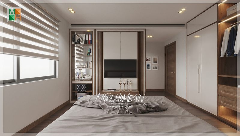 Ngạc nhiên và bị lôi cuốn bởi không gian phòng ngủ được thiết kế đẹp mắt và hiện đại cho gia đình.
