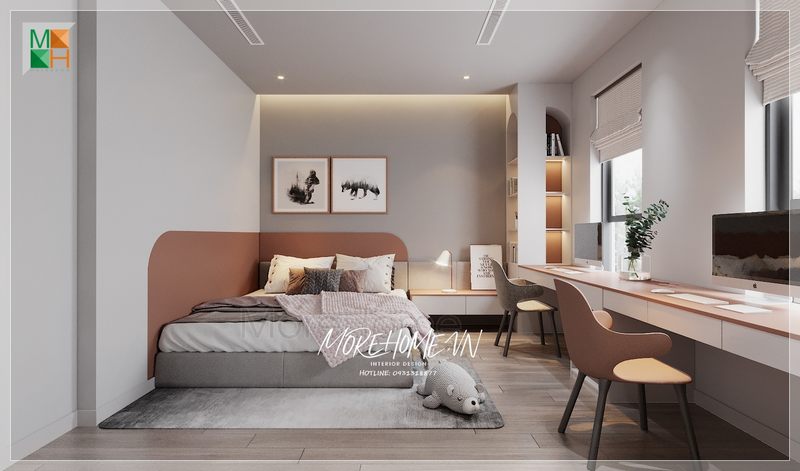 Giường ngủ là yếu tố quan trọng giúp không gian căn phòng trở nên thân thiện, tiện nghi và sang trọng hơn khi bước vào. Nó đóng vai trò như một linh hồn trong phòng.